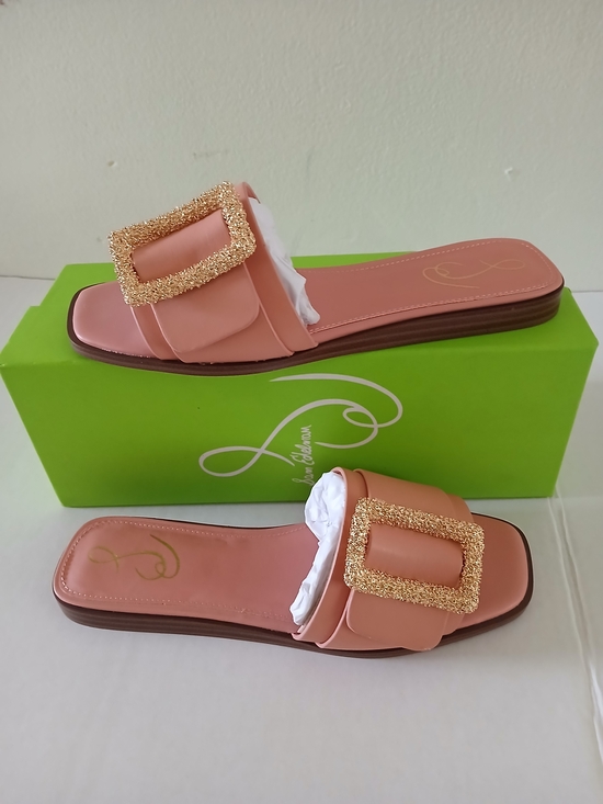 Sam Edelman Sandals Shoes - Sam Edelman Inez Canyon Clay Sandals with Gold Buckle Size 6.5 $85